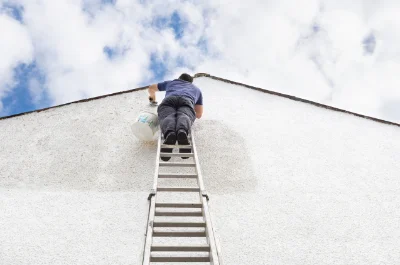 Peinture extérieure à Calcatoggio — façades et ravalement
